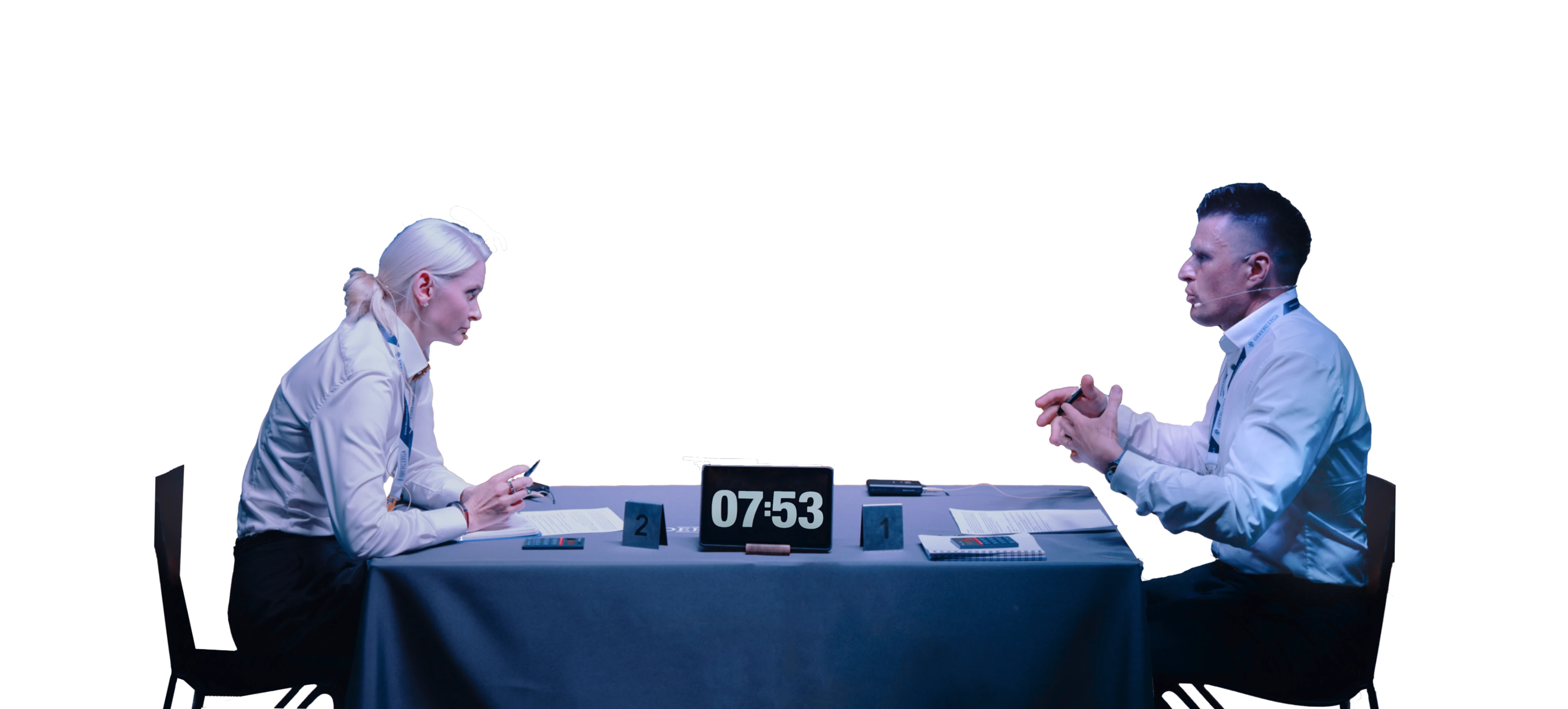Dvi derybininkų pusės prie stalo su laikmačiu, Derybų Lygos naujo sezono anonsas: Rugsėjo 18 d.